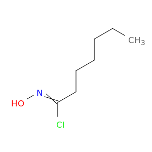 Heptanimidoyl chloride, N-hydroxy-