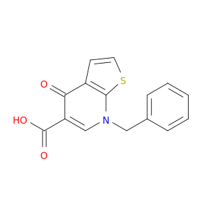 7-BENZYL-4-OXO-4,7-DIHYDROTHIENO[2,3-B]PYRIDINE-5-CARBOXYLIC ACID