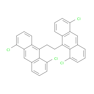 Anthracene, 9,9'-(1,2-ethanediyl)bis[1,5-dichloro-