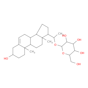 2-[1-(3-hydroxy-10,13-dimethyl-2,3,4,7,8,9,11,12,14,15,16,17-dodecahydro-1H-cyclopenta[a]phenanthren-17-yl)ethoxy]-6-(hydroxymethyl)oxane-3,4,5-triol