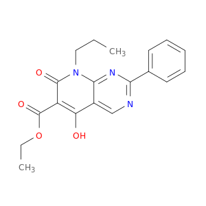 Ethyl 5-hydroxy-7-oxo-2-phenyl-8-propyl-7,8-dihydropyrido[2,3-d]pyrimidine-6-carboxylate