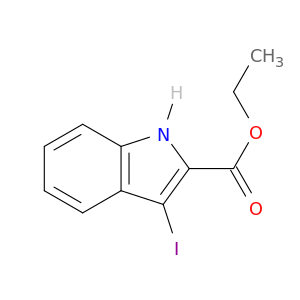 3-碘-1H-吲哚-2-甲酸乙酯