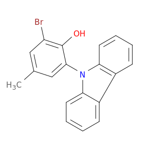 Phenol, 2-bromo-6-(9H-carbazol-9-yl)-4-methyl-