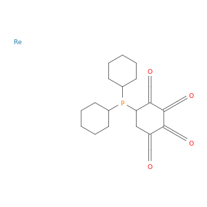 Rhenium, tetracarbonyl(tricyclohexylphosphine)-