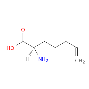 (2R)-2-氨基-6-庚烯酸