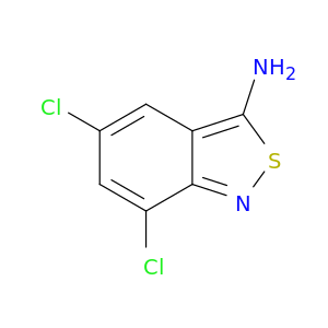 5,7-Dichloro-2,1-benzisothiazol-3-amine