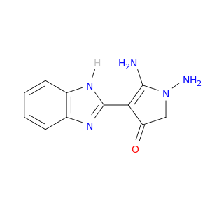 1,5-Diamino-4-(1H-benzo[d]imidazol-2-yl)-1H-pyrrol-3(2H)-one