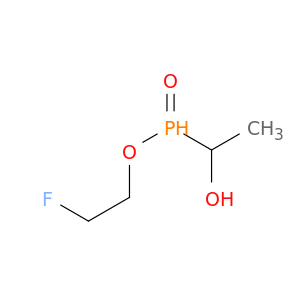 Phosphinic acid, (1-hydroxyethyl)-, 2-fluoroethyl ester