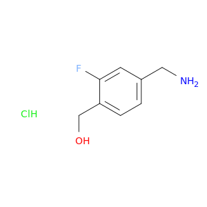 [4-(aminomethyl)-2-fluorophenyl]methanol hydrochloride
