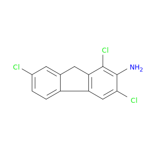 fluoren-2-amine, 1,3,7-trichloro-