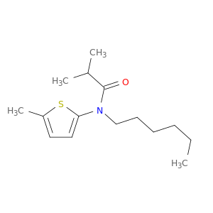Propanamide, N-hexyl-2-methyl-N-(5-methyl-2-thienyl)-