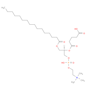 1-PALMITOYL-2-GLUTARYL-SN-GLYCERO-3-PHOSPHOCHOLINE;PGPC
