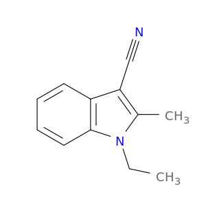 1-Ethyl-2-methyl-1H-indole-3-carbonitrile