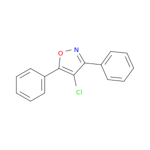 Isoxazole, 4-chloro-3,5-diphenyl-