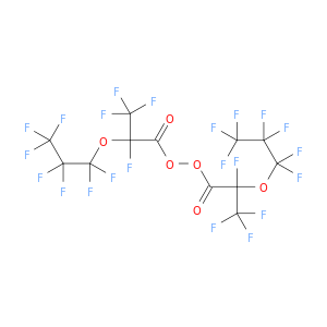 Peroxide, bis[2,3,3,3-tetrafluoro-2-(heptafluoropropoxy)-1-oxopropyl]