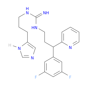 Guanidine,N-[3-(3,5-difluorophenyl)-3-(2-pyridinyl)propyl]-N'-[3-(1H-imidazol-5-yl)propyl]-