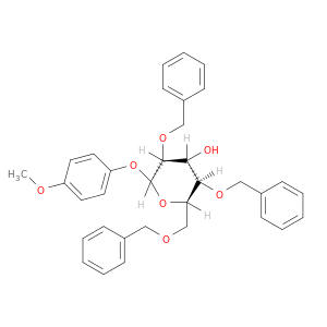 4-甲氧苯基-2,4,6-三-<I>O</I>-苄基- Β-<SMALL>D</SMALL>-吡喃半乳糖苷