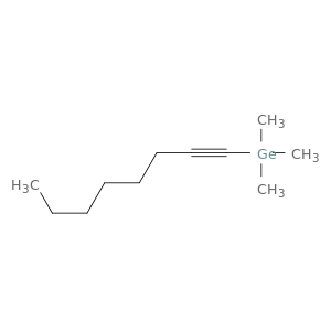 Germane, trimethyl-1-octynyl-