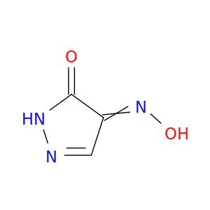 1H-Pyrazole-4,5-dione, 4-oxime