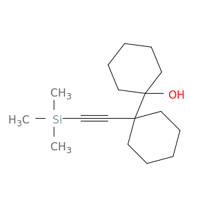 [1,1'-Bicyclohexyl]-1-ol, 1'-[(trimethylsilyl)ethynyl]-