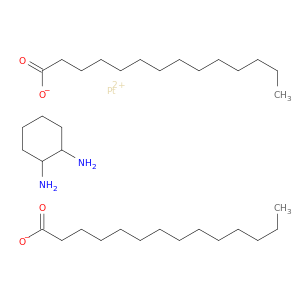 (SP-4-2)-[(1R,2R)-1,2-环己二胺-κN1,κN2]BIS(四癸酰型κM)铂金
