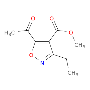 甲基5-乙酰基-3-乙基-4-异恶唑羧酸盐