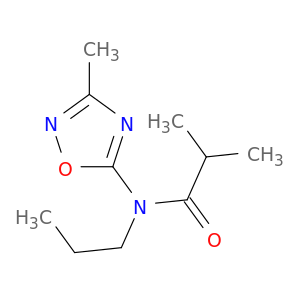 Propanamide, 2-methyl-N-(3-methyl-1,2,4-oxadiazol-5-yl)-N-propyl-