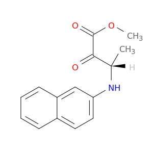 Butanoic acid, 3-(2-naphthalenylamino)-2-oxo-, methyl ester, (S)-