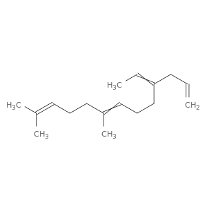 1,7,11-Tridecatriene, 4-ethylidene-8,12-dimethyl-