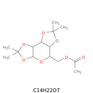 6-O-Acetyl-1,2:3,4-di-O-isopropylidene-a-D-galactopyranose