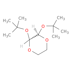 1,4-Dioxane, 2,3-bis(1,1-dimethylethoxy)-, cis-