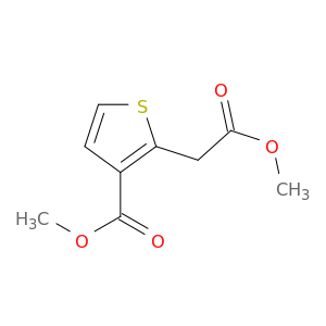Methyl 2-(2-methoxy-2-oxoethyl)thiophene-3-carboxylate