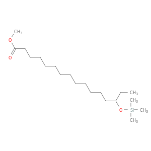 Hexadecanoic acid, 14-[(trimethylsilyl)oxy]-, methyl ester