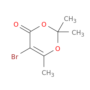 4H-1,3-Dioxin-4-one, 5-bromo-2,2,6-trimethyl-