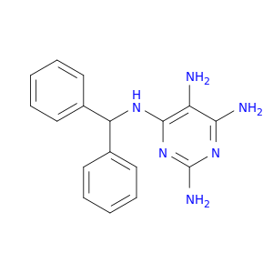 N4-BENZHYDRYLPYRIMIDINE-2,4,5,6-TETRAMINE