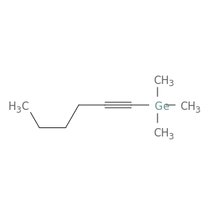 Germane, 1-hexynyltrimethyl-
