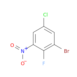 1-溴-5-氯-2-氟-3-硝基苯