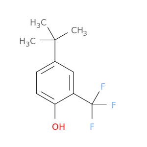 Phenol, 4-(1,1-dimethylethyl)-2-(trifluoromethyl)-
