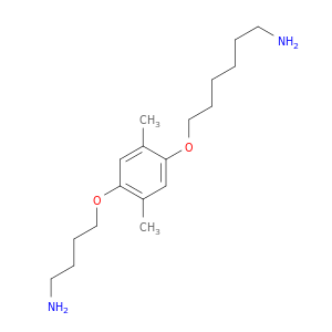 1-Hexanamine, 6-[4-(4-aminobutoxy)-2,5-dimethylphenoxy]-
