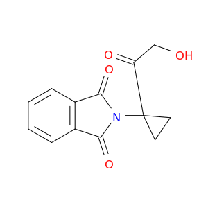 1H-Isoindole-1,3(2H)-dione, 2-[1-(hydroxyacetyl)cyclopropyl]-