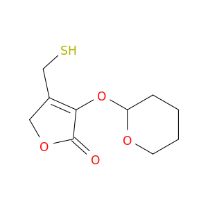 2(5H)-Furanone, 4-(mercaptomethyl)-3-[(tetrahydro-2H-pyran-2-yl)oxy]-