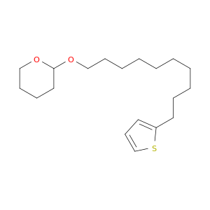 2H-Pyran, tetrahydro-2-[[10-(2-thienyl)decyl]oxy]-