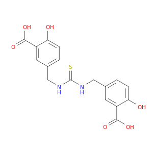 Benzoic acid, 3,3'-[carbonothioylbis(iminomethylene)]bis[6-hydroxy-