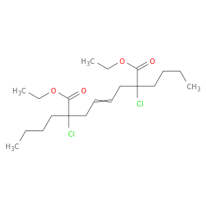 4-Octenedioic acid, 2,7-dibutyl-2,7-dichloro-, diethyl ester