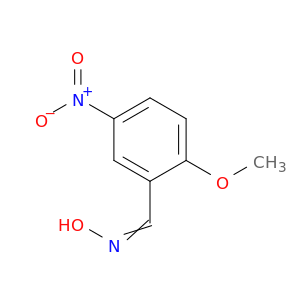 Benzaldehyde, 2-methoxy-5-nitro-, oxime