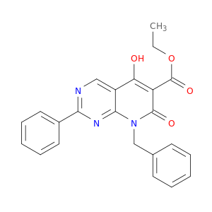 Ethyl 8-benzyl-5-hydroxy-7-oxo-2-phenyl-7,8-dihydropyrido[2,3-d]pyrimidine-6-carboxylate