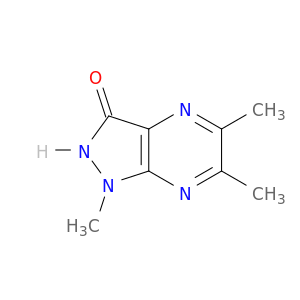 3H-Pyrazolo[3,4-b]pyrazin-3-one,1,2-dihydro-1,5,6-trimethyl-