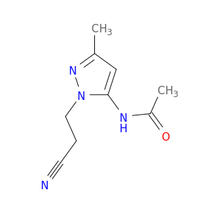 N-[1-(2-氰基乙基)-3-甲基-1H-吡唑-5-Y1]乙酰胺