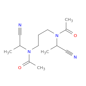 Acetamide, N,N'-1,3-propanediylbis[N-(1-cyanoethyl)-