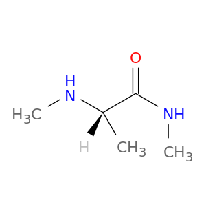 Propanamide, N-methyl-2-(methylamino)-, (2S)-